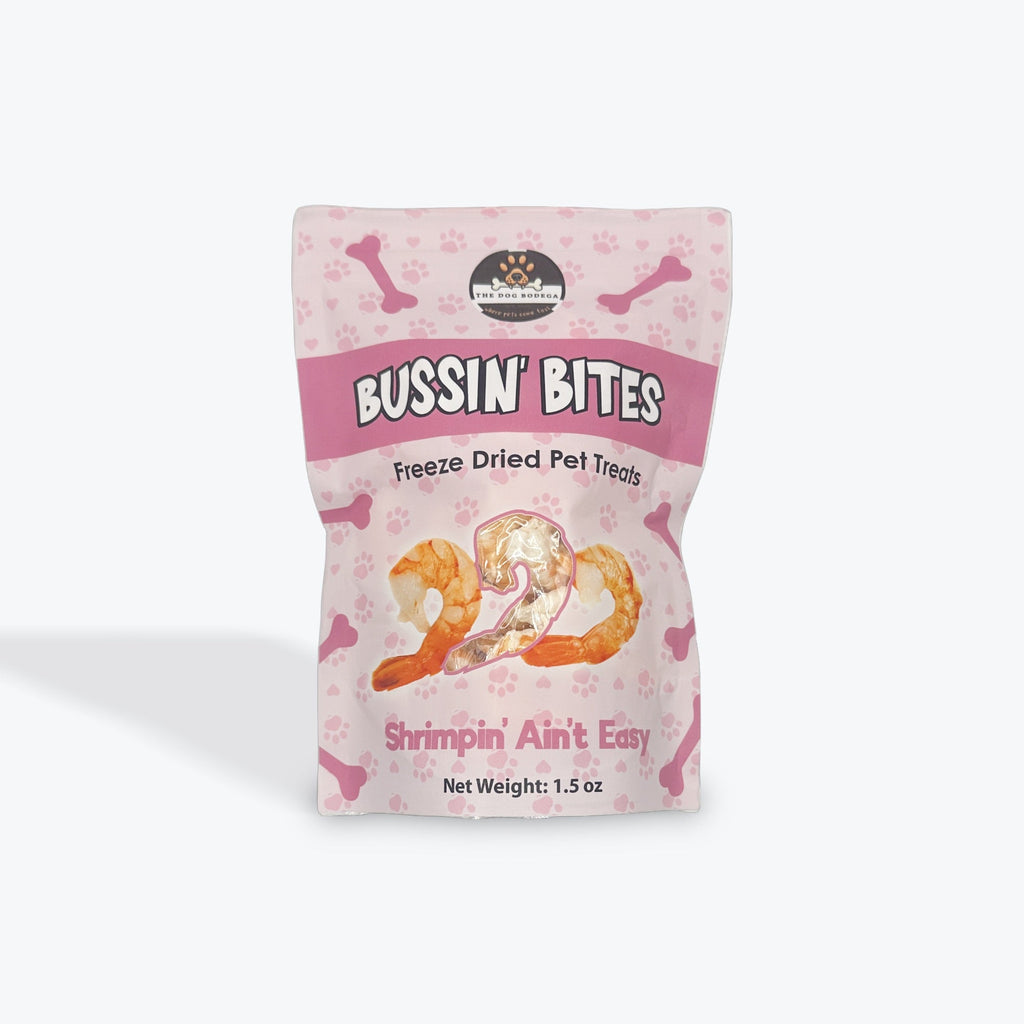 Single Ingredient, High Value Freeze-Dried Training Treats for Dogs & Cats - Shrimp