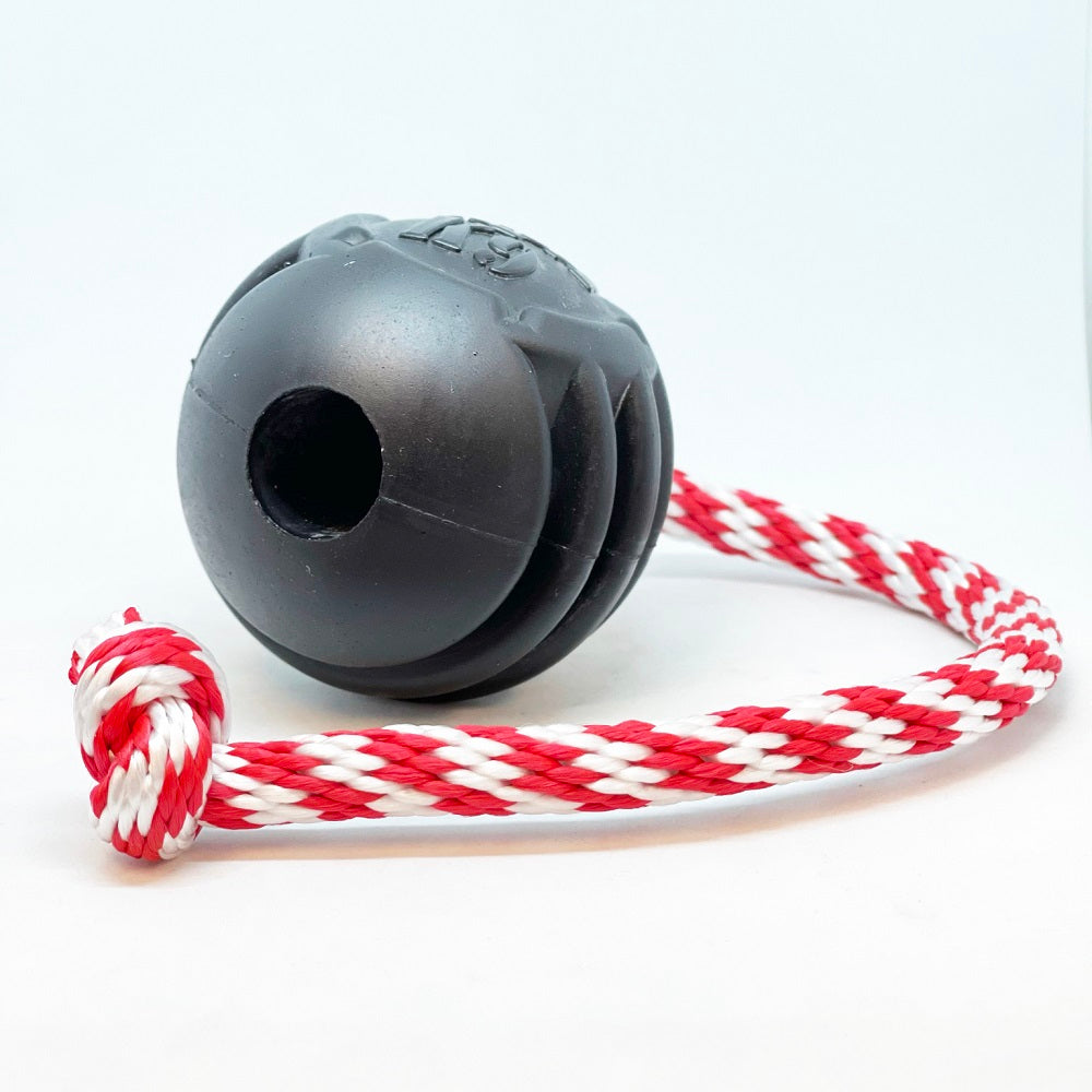 USA-K9 Magnum Stars and Stripes Rubber Dog Toy | K9 Handler Reward Toy | USA Made